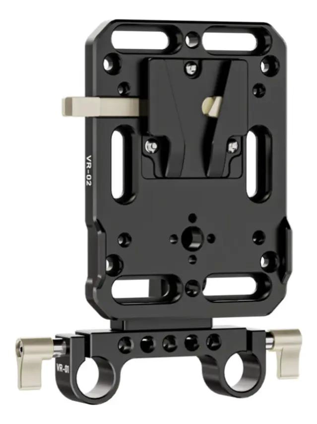 PLACA DE MONTAJE V-LOCK CON SOPORTE LWS DE 15MM - 1