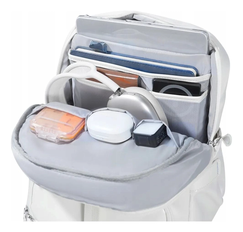 MOCHILA URBANA Y FOTOGRAFICA DE 18 LITROS COLOR CREMA - 5