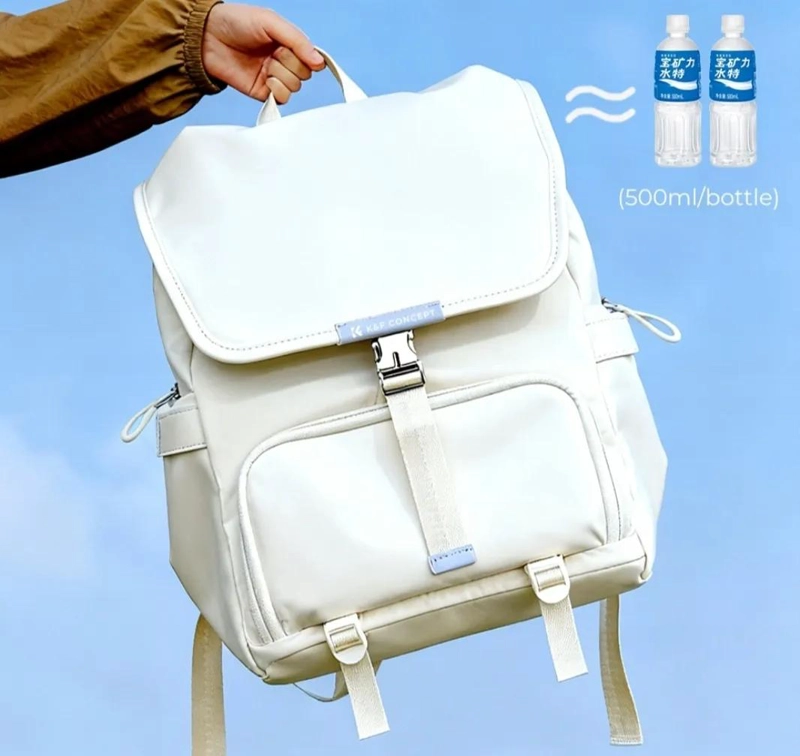 MOCHILA URBANA Y FOTOGRAFICA DE 18 LITROS COLOR CREMA - 7