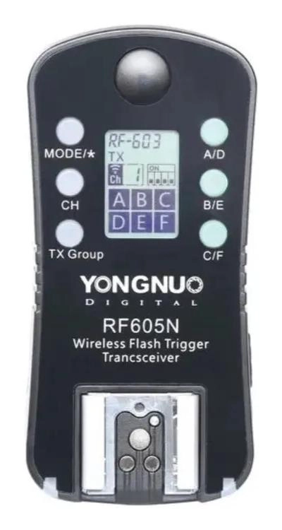 DISPARADOR INALAMBRICO PARA FLASH COMPATIBLE CON CAMARAS NIKON - 1