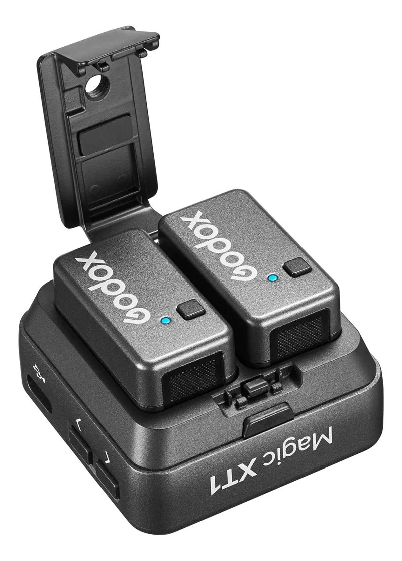 SISTEMA INALAMBRICO DE MICROFONO DOBLE USB-C PARA GRABACION - 6