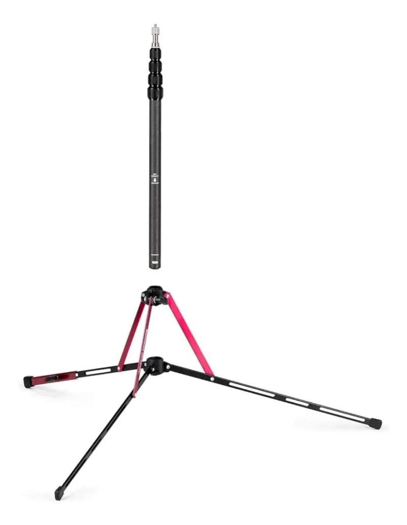 SOPORTE DE ILUMINACION LIGERO DE FIBRA DE CARBONO PARA FOTOGRAFIA - 4