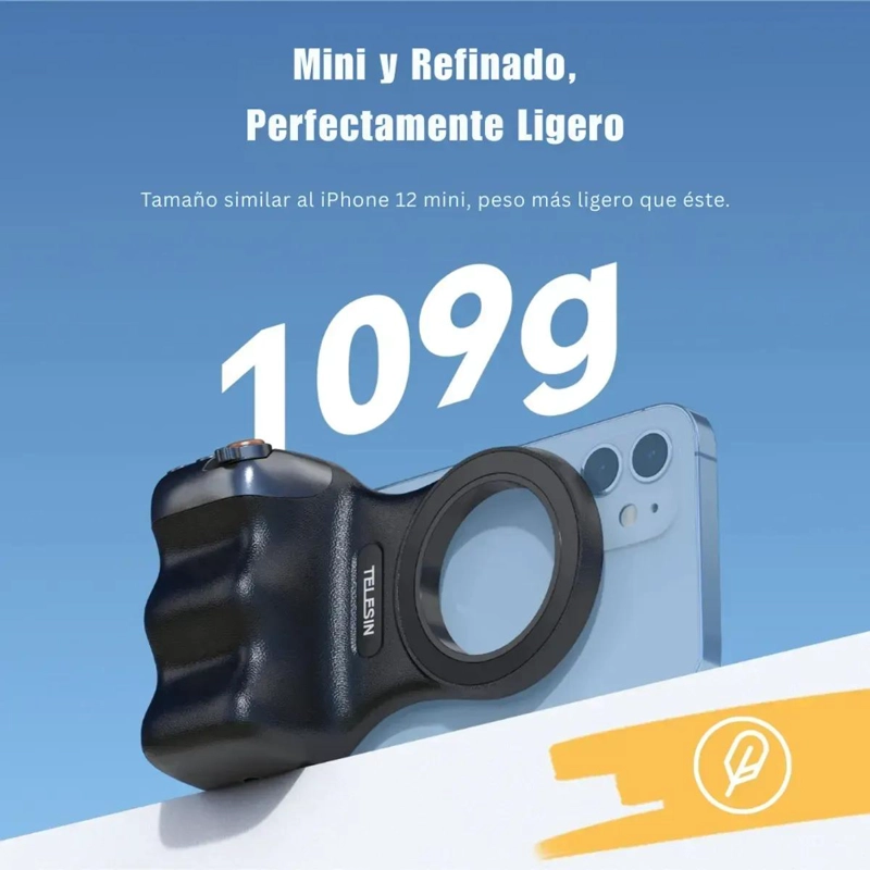 SOPORTE MAGNE TICO ERGONOMICO PARA CELULAR CON CONTROL REMOTO - 6