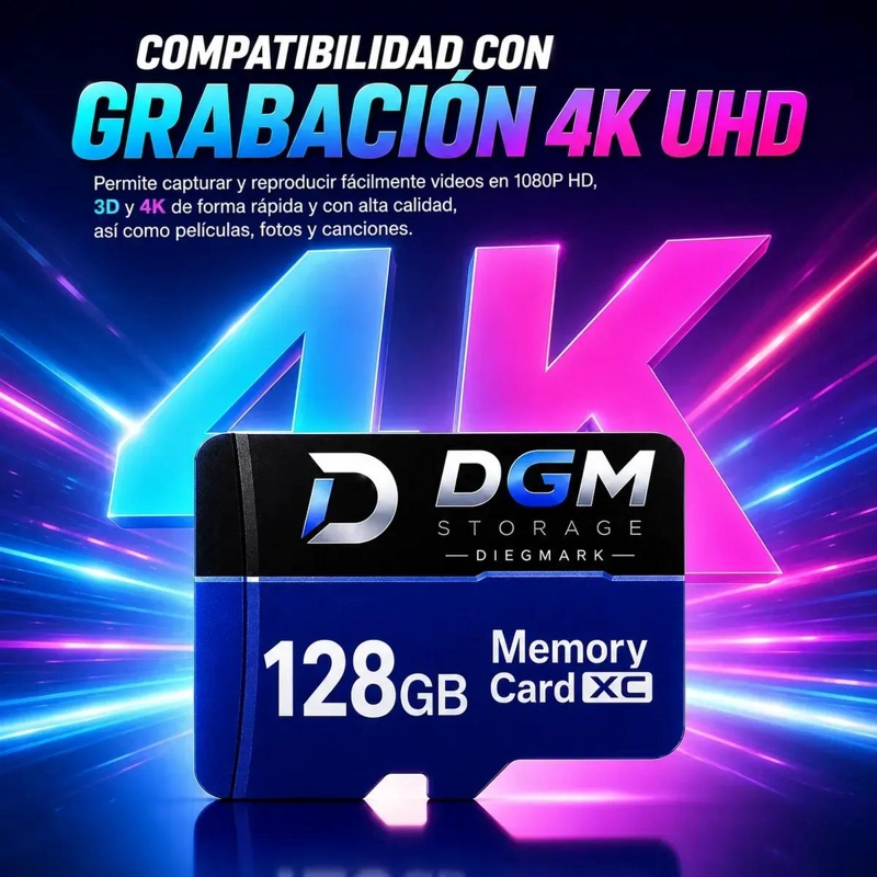 KIT DE ALMACENAMIENTO MICRO SDXC 128GB CON ADAPTADOR Y LECTOR - 4