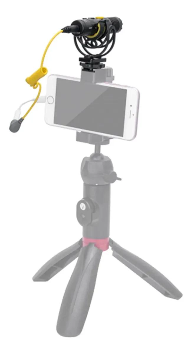 MICROFONO SHOTGUN MINBO M1 CARDIOIDE USB-C Y 3.5MM - 7