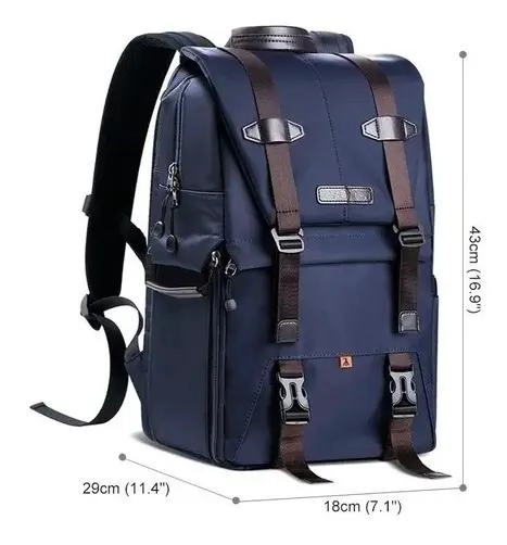 MOCHILA IMPERMEABLE PARA FOTOGRAFIA CON AMPLIO ESPACIO INTERIOR - 4