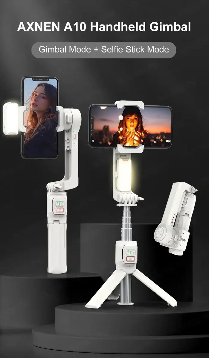 ESTABILIZADOR GIMBAL PORTATIL PARA SMARTPHONES CON CONTROL REMOTO - 6