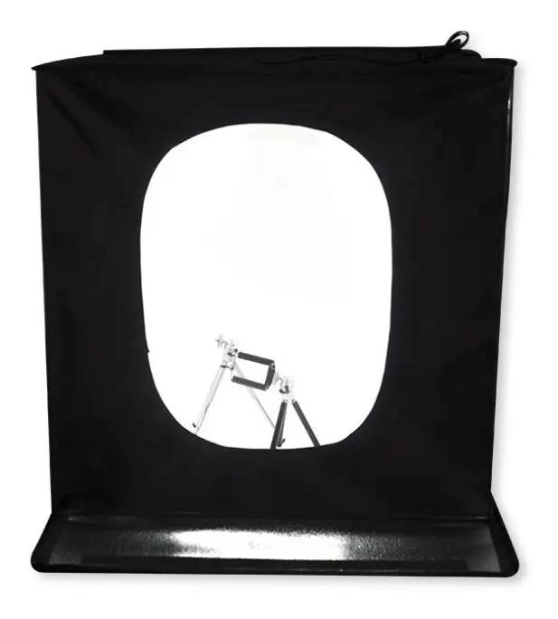 ESTUDIO FOTOGRAFICO PORTATIL 80X80CM CON LUZ SUAVE - 1