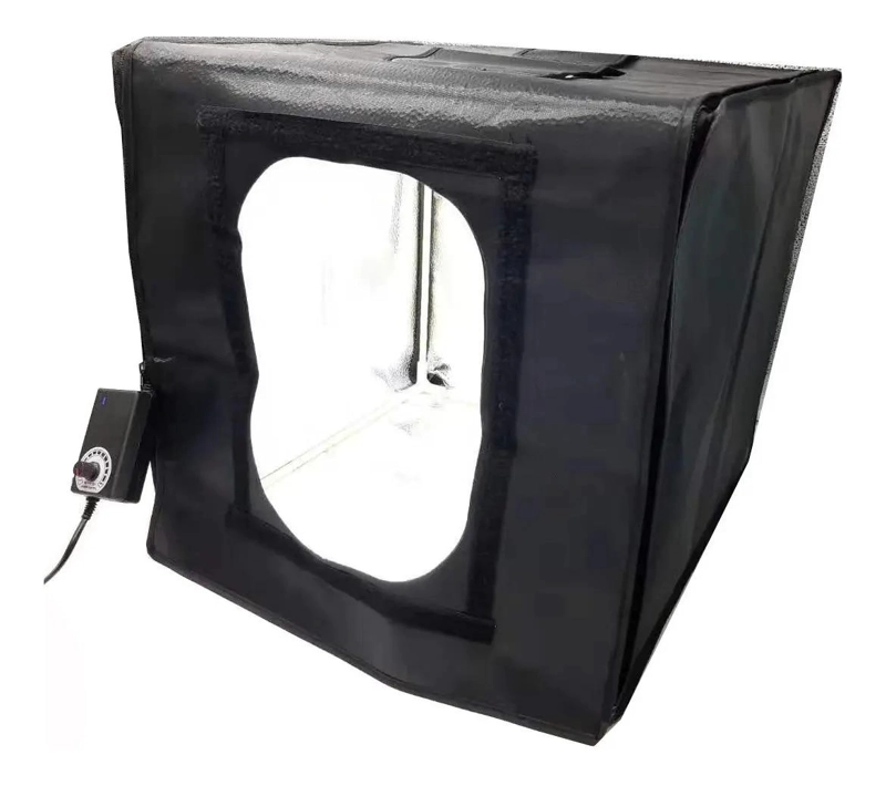 ESTUDIO FOTOGRAFICO PORTATIL 80X80CM CON LUZ SUAVE - 3