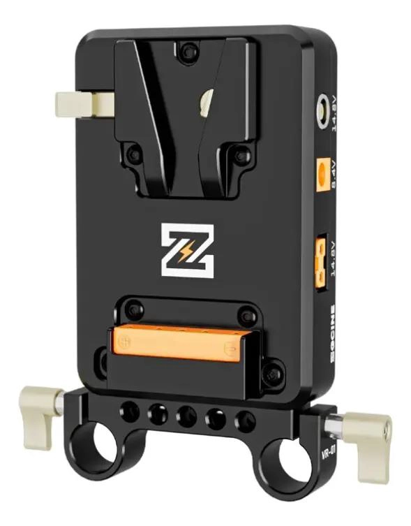 PLACA DE MONTAJE V-MOUNT CON SALIDAS USB Y D-TAP - 1