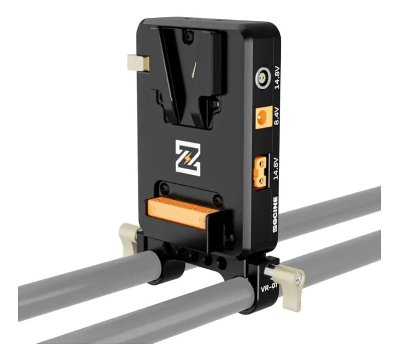 PLACA DE MONTAJE V-MOUNT CON SALIDAS USB Y D-TAP - 4