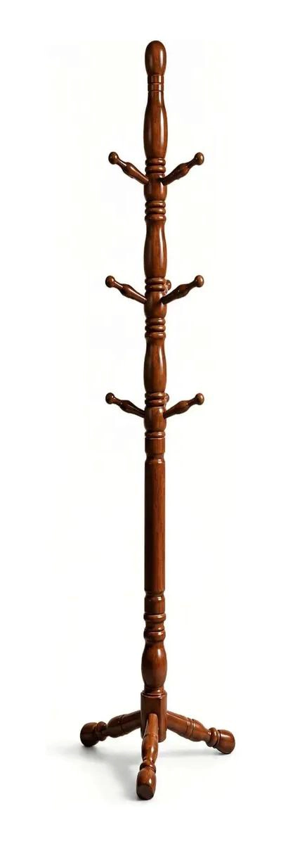 PERCHERO DE MADERA DE ROBLE 180 CM PARA ORGANIZACION - 6