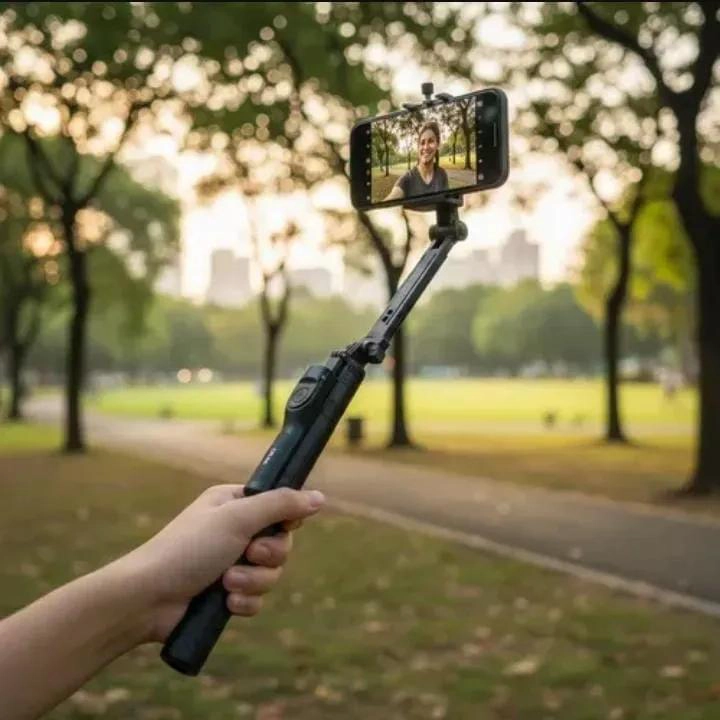 PALO SELFIE TRIPODE ESTABILIZADOR CON LUZ LED - 4