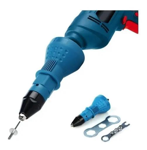 REMACHADORA PORTATIL PARA TALADROS CON BOQUILLA AJUSTABLE - 2