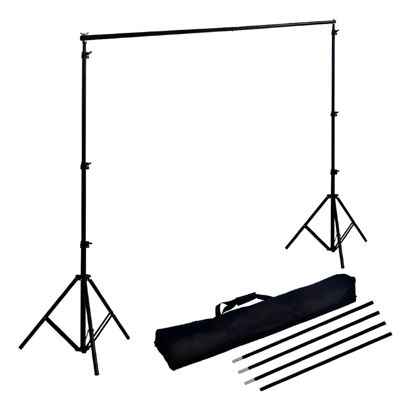 SOPORTE PARA TELON FOTOGRAFICO DE ALUMINIO 2X3M - 1