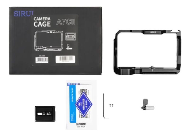 JAULA DE CAMARA PARA SONY A7C II Y A7CR CON MULTIPLES MONTAJES - 6