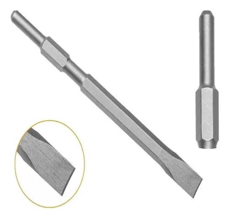 CINCEL PLANO 3.55 CM DE ANCHO Y 36 CM DE LARGO - 2