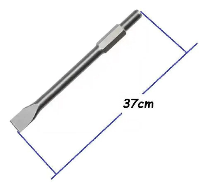 CINCEL PLANO 3.55 CM DE ANCHO Y 36 CM DE LARGO - 3