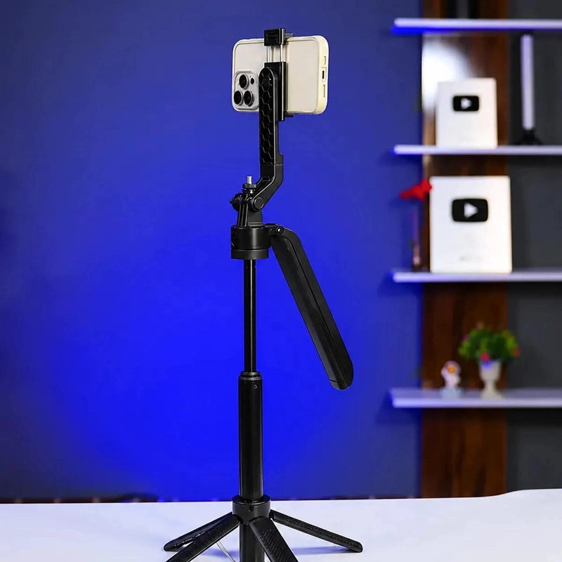 KIT DE MONOPOD BLUETOOTH Y TRIPODE EXTENSIBLE DE 180 CM - 4