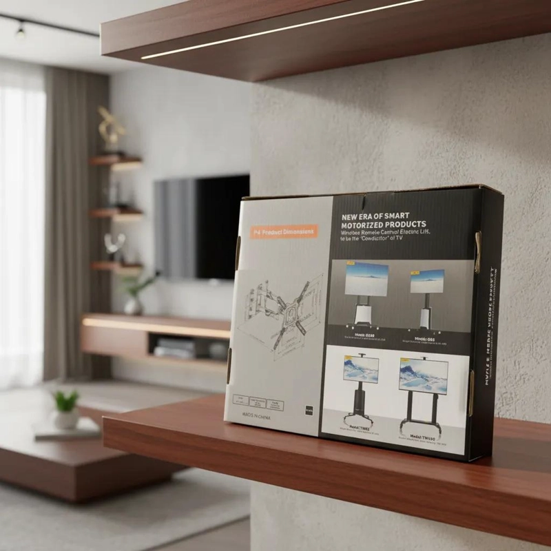 SOPORTE MOTORIZADO PARA TV DE 32 A 55 PULGADAS Y 30 KG - 1
