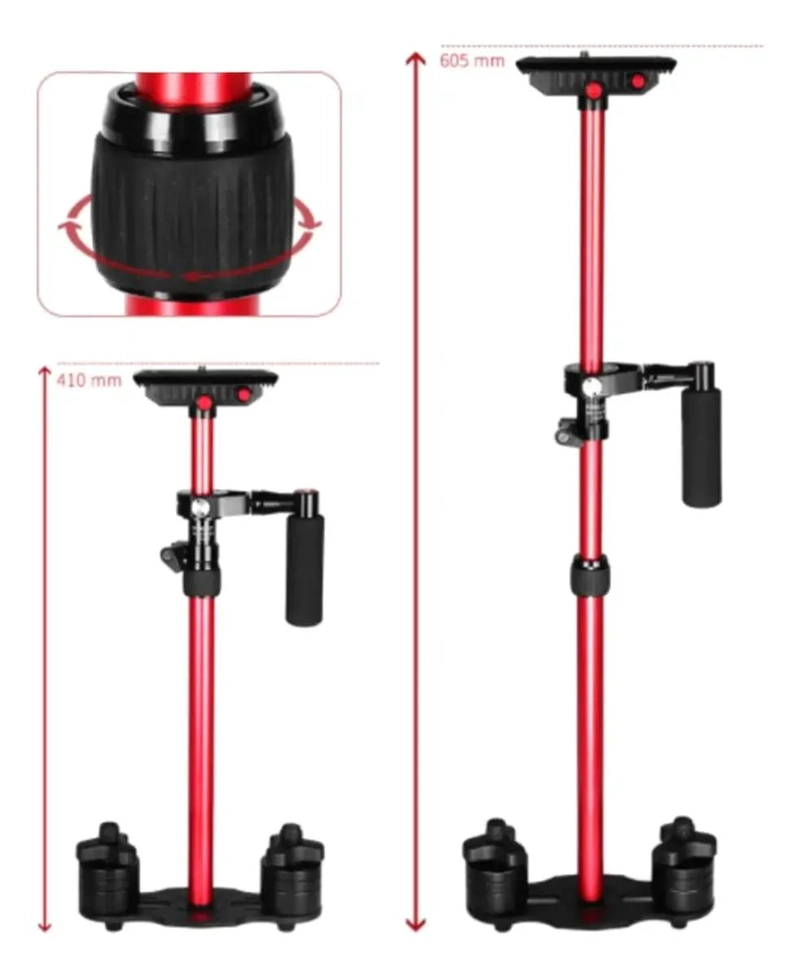 ESTABILIZADOR DE CAMARA AJUSTABLE PARA FOTOGRAFIAS PROFESIONALES - 4
