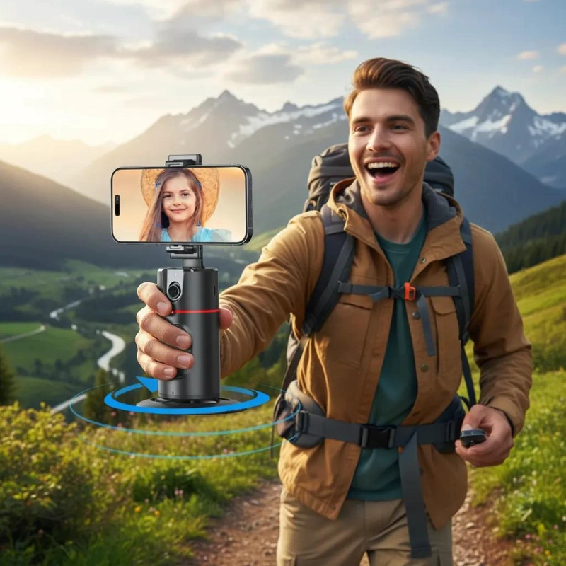 ESTABILIZADOR GIMBAL PARA CELULAR CON SEGUIMIENTO AUTOMATICO - 7