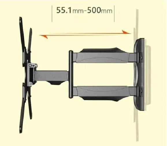 SOPORTE DE PARED PARA TV AJUSTABLE 32 A 55 PULGADAS - 6