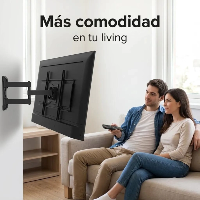 SOPORTE ARTICULADO PARA TV DE 40 A 80 PULGADAS CON CONTROL M5 - 1