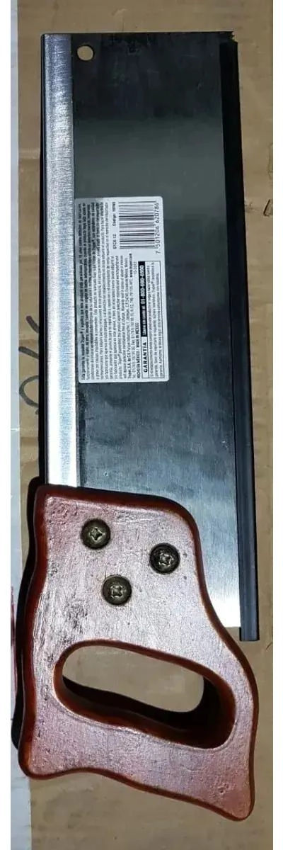 SERRUCHO DE COSTILLA DE 14 PULGADAS CON MANGO DE MADERA - 2