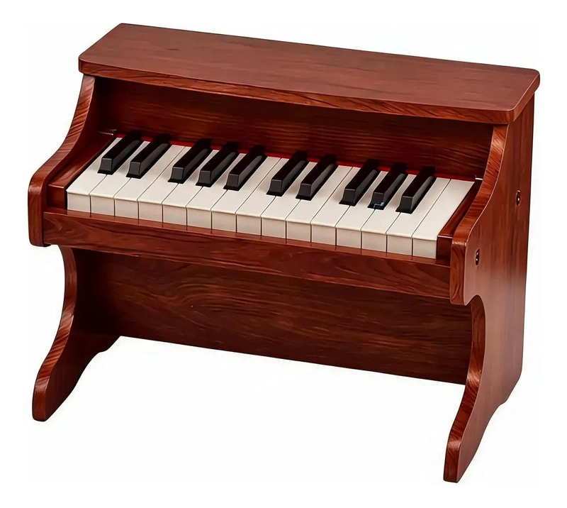 PIANO INFANTIL DE MADERA CON 25 TECLAS PARA NIÑOS - 1