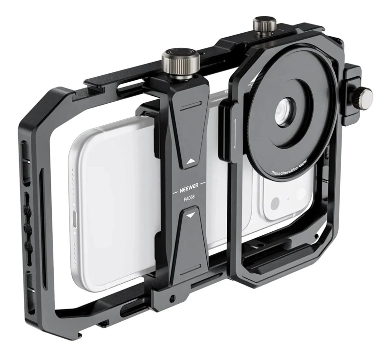 JAULA PARA TELE FONO CON ADAPTADOR DE LENTE Y SOPORTE - 1