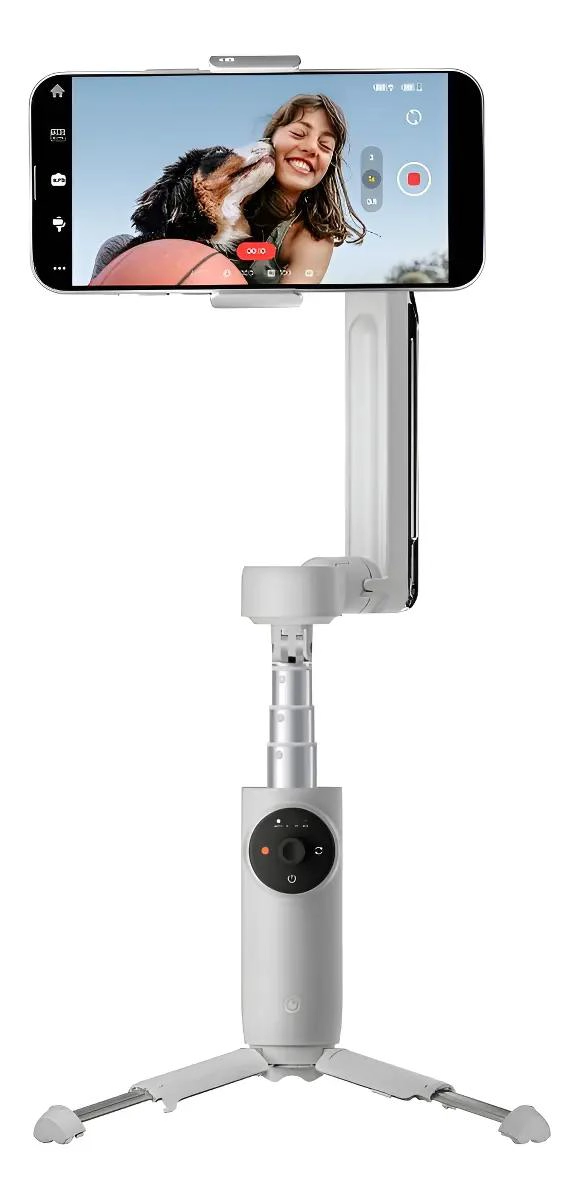 ESTABILIZADOR PLEGABLE PARA CELULARES CON TRIPODE INTEGRADO - 1
