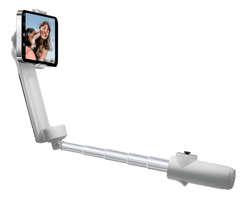 ESTABILIZADOR PLEGABLE PARA CELULARES CON TRIPODE INTEGRADO - 2