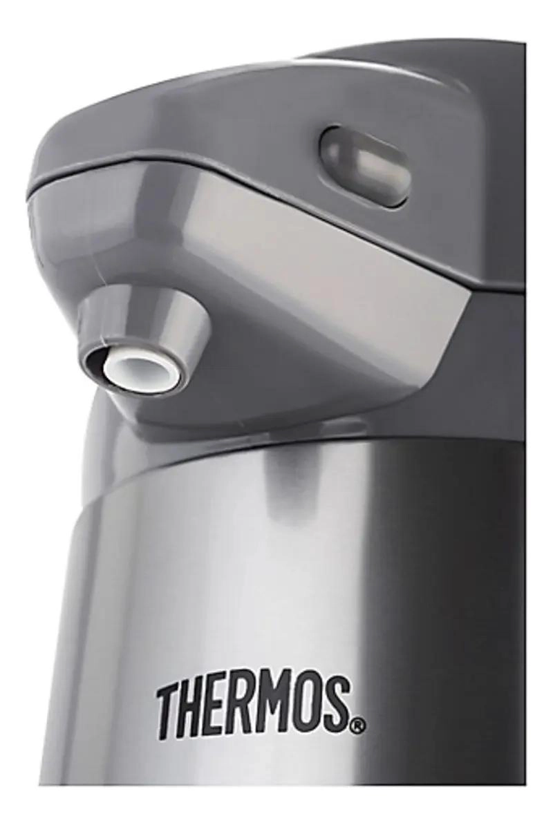 TERMO SIFON DE VIDRIO 2,5 LITROS COLOR GRIS IDEAL PARA BEBIDAS - 5