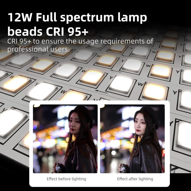 LUZ LED INFLABLE BI-COLOR PORTATIL PARA FOTOGRAFIA Y VIDEO - 1