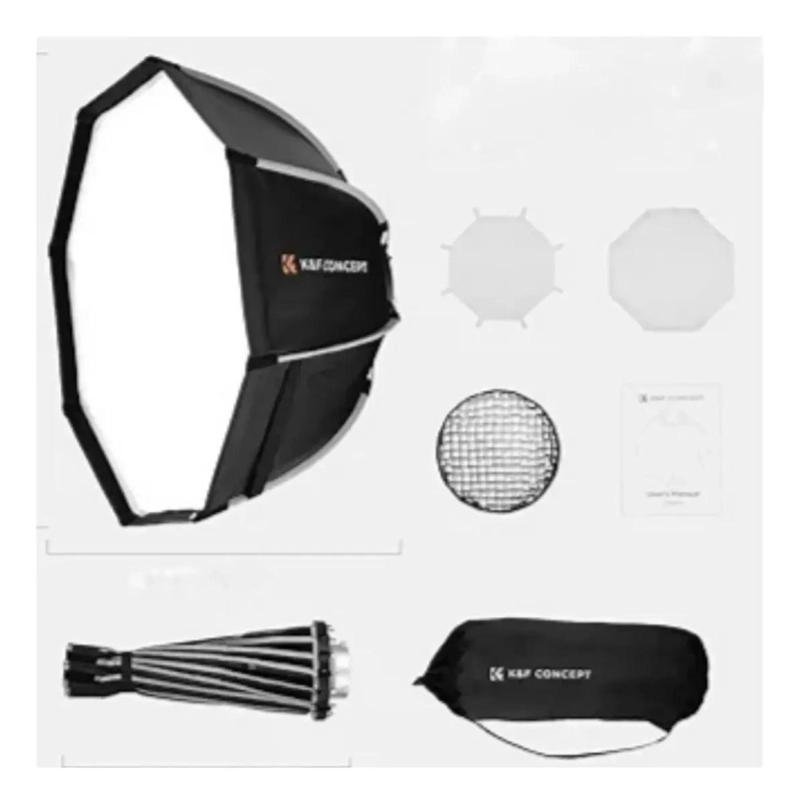 OCTABOX 65CM PARA FOTOGRAFIA CON MONTURA BOWENS Y REJILLA - 6