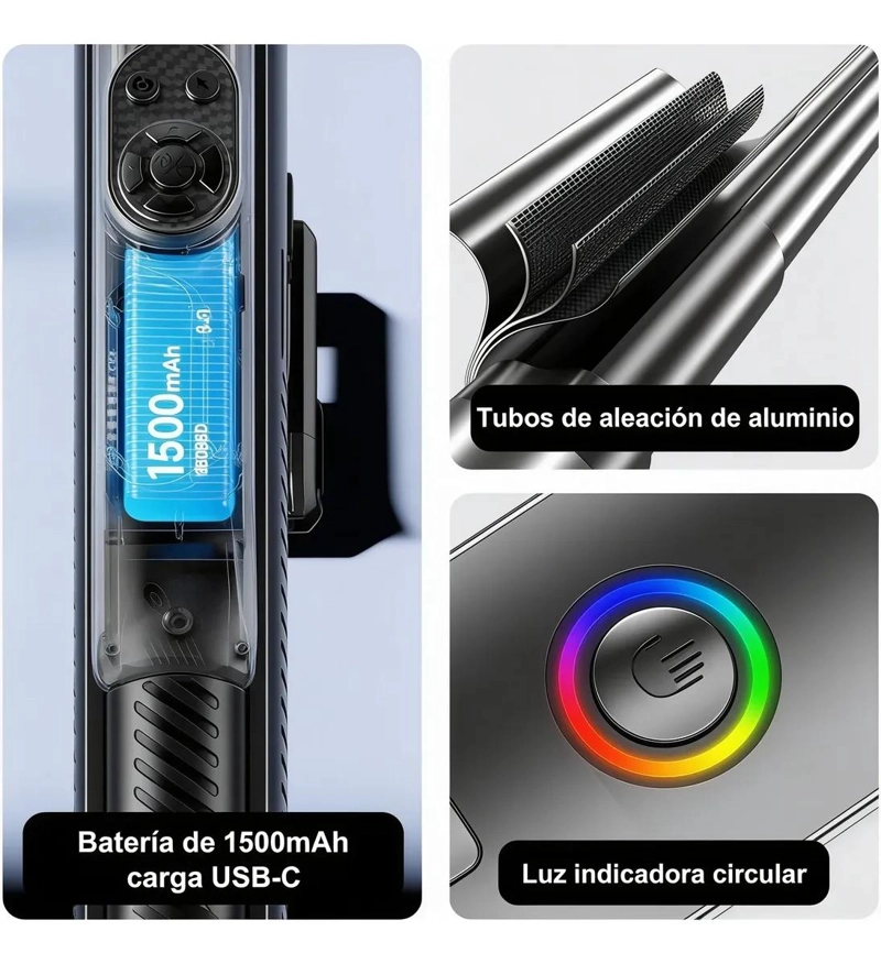 TRIPODE MULTIFUNCIONAL CON SEGUIMIENTO FACIAL Y CONTROL REMOTO - 3