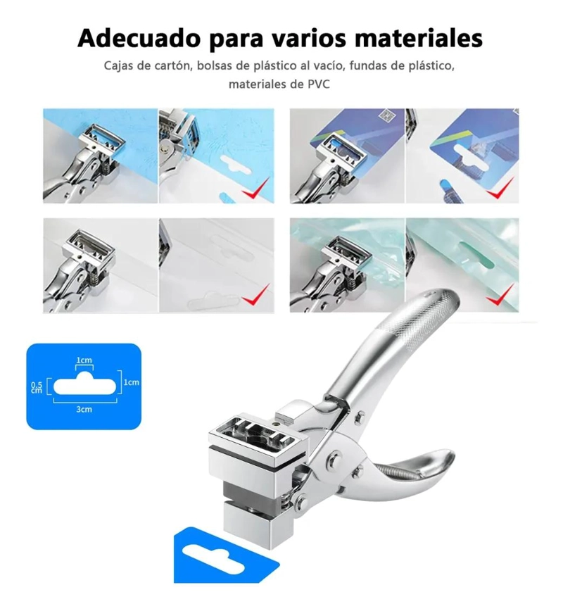 PERFORADORA ALICATE CORTE PARA GANCHERA - 2