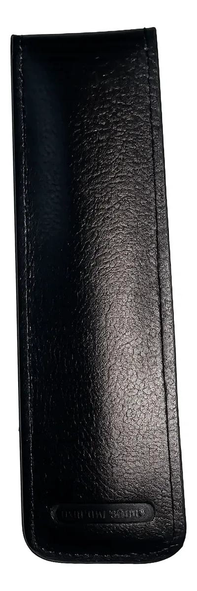 FUNDA DE CUERO GENUINO PARA 1 O 2 BOLIGRAFOS ELEGANTE - 1