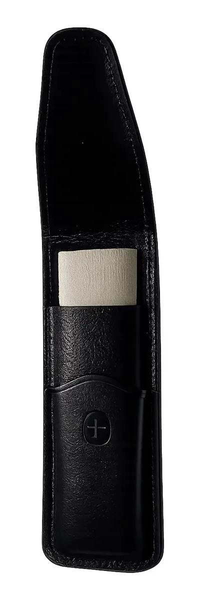 FUNDA DE CUERO GENUINO PARA 1 O 2 BOLIGRAFOS ELEGANTE - 3