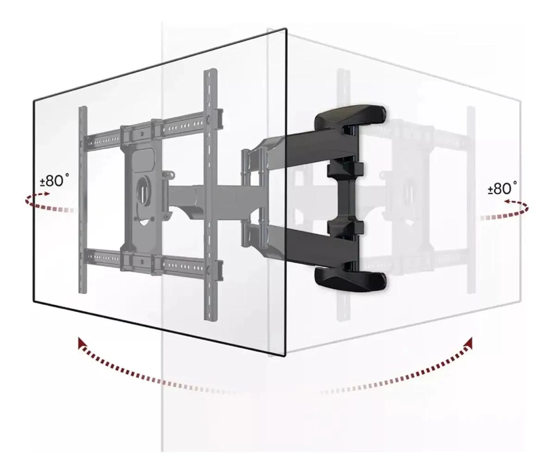 SOPORTE ARTICULADO PARA TELEVISORES DE 55 A 85 PULGADAS - 9