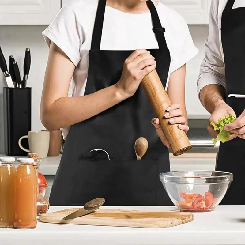 DELANTAL DE COCINA AJUSTABLE ANTIMANCHA Y ANTIGRASA - 3