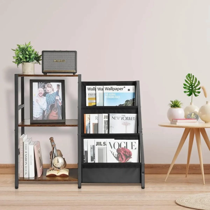 MUEBLE MULTIFUNCIONAL PARA TOCADISCOS Y ALMACENAMIENTO DE VINILOS - 3