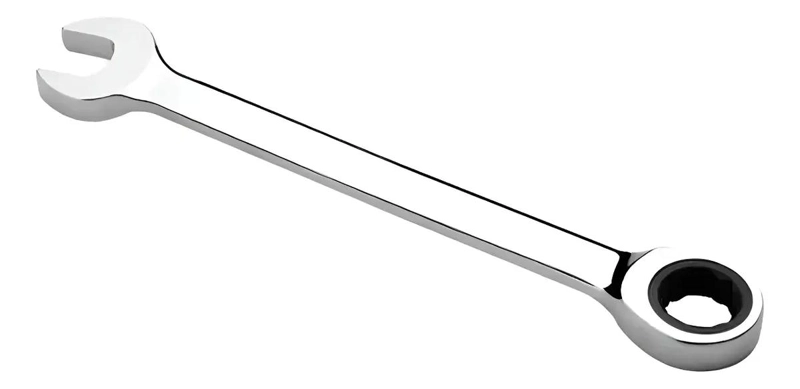 LLAVE COMBINADA 13 MM CROMADO ERGONOMICA - 1