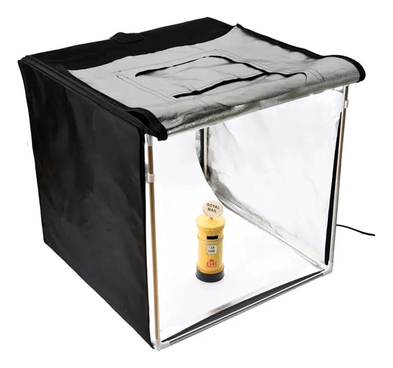 MINI ESTUDIO FOTOGRAFICO CON LAMPARA LED PARA PRODUCTOS - 5