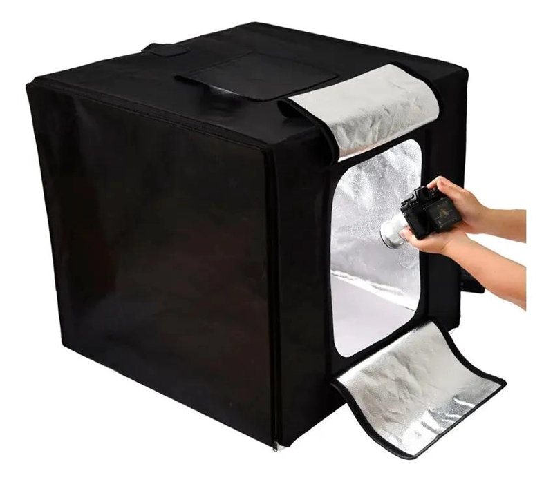 MINI ESTUDIO FOTOGRAFICO CON LAMPARA LED PARA PRODUCTOS - 6