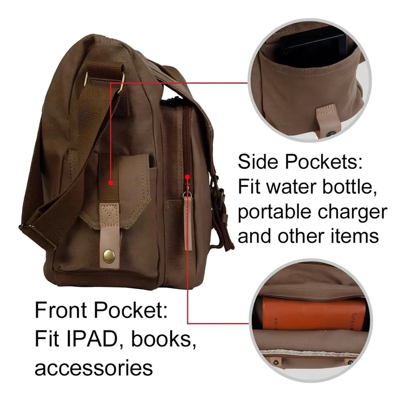 BOLSO BANDOLERA IMPERMEABLE PARA CAMARA REFLEX DIGITAL - 4