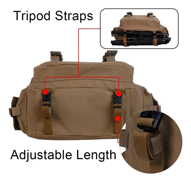 BOLSO BANDOLERA IMPERMEABLE PARA CAMARA REFLEX DIGITAL - 6
