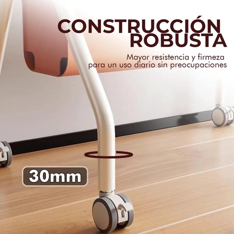 SOPORTE MOVIL PARA TV DE 32 A 75 PULGADAS CON RUEDAS Y FRENO - 4