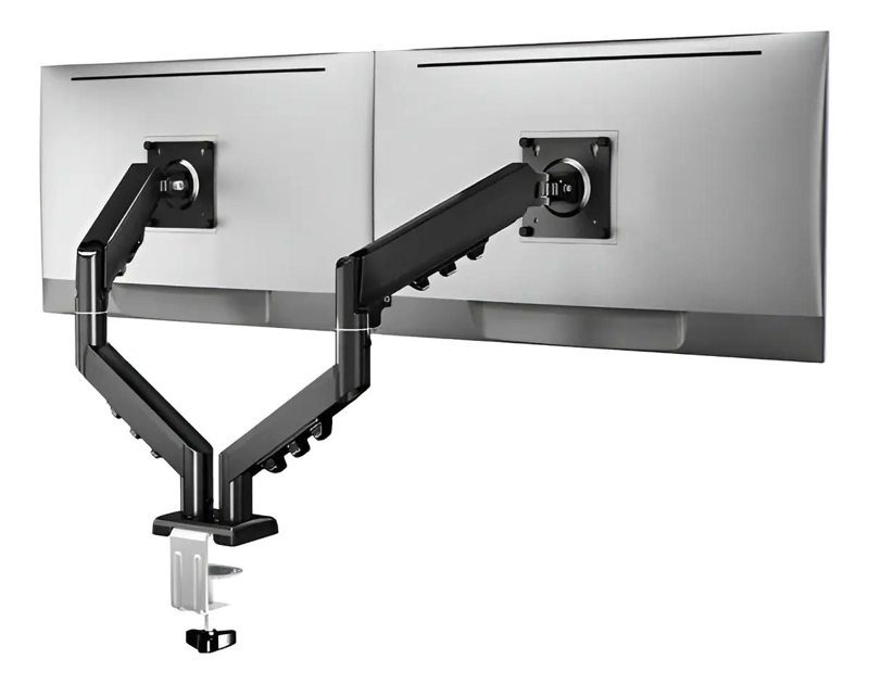 SOPORTE DOBLE PARA MONITOR ARTICULADO DE 13 A 32 PULGADAS - 1